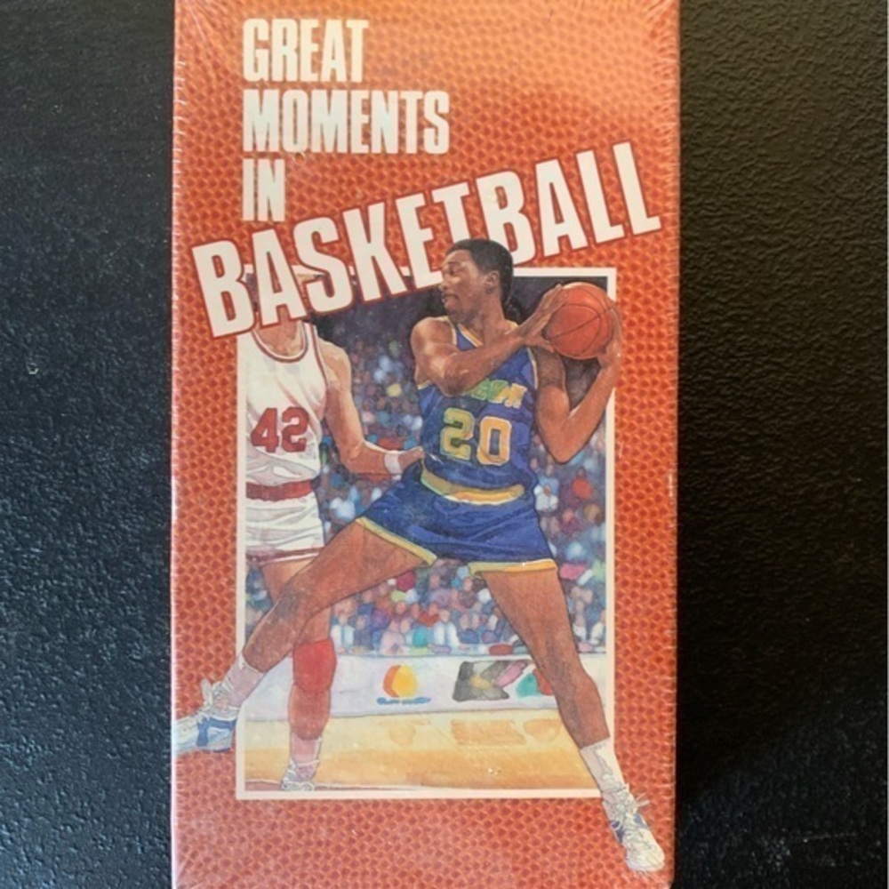Factory Sealed Greatest Moments in Basketball VHS College Basketball NCAA
